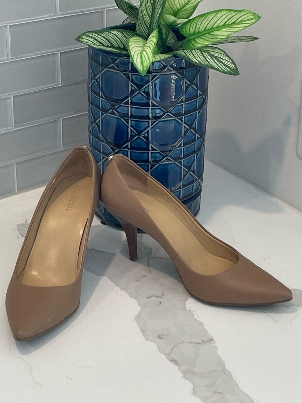 Michael Kors Classy & Comfy Tan Pumps